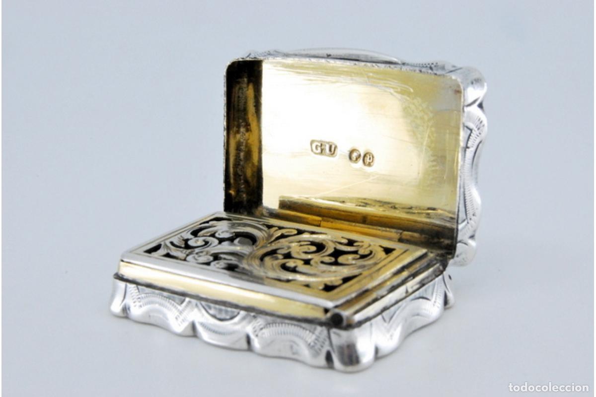 Joyeria: Caja de vinagretas, en oro y plata. - Foto 7