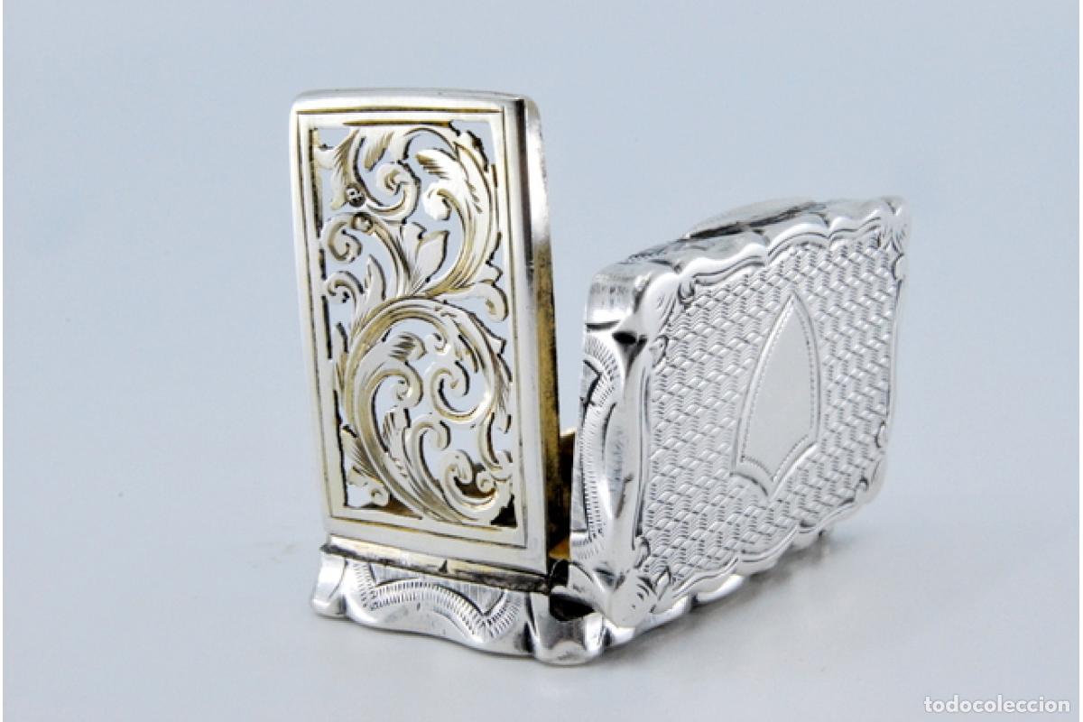 Joyeria: Caja de vinagretas, en oro y plata. - Foto 8