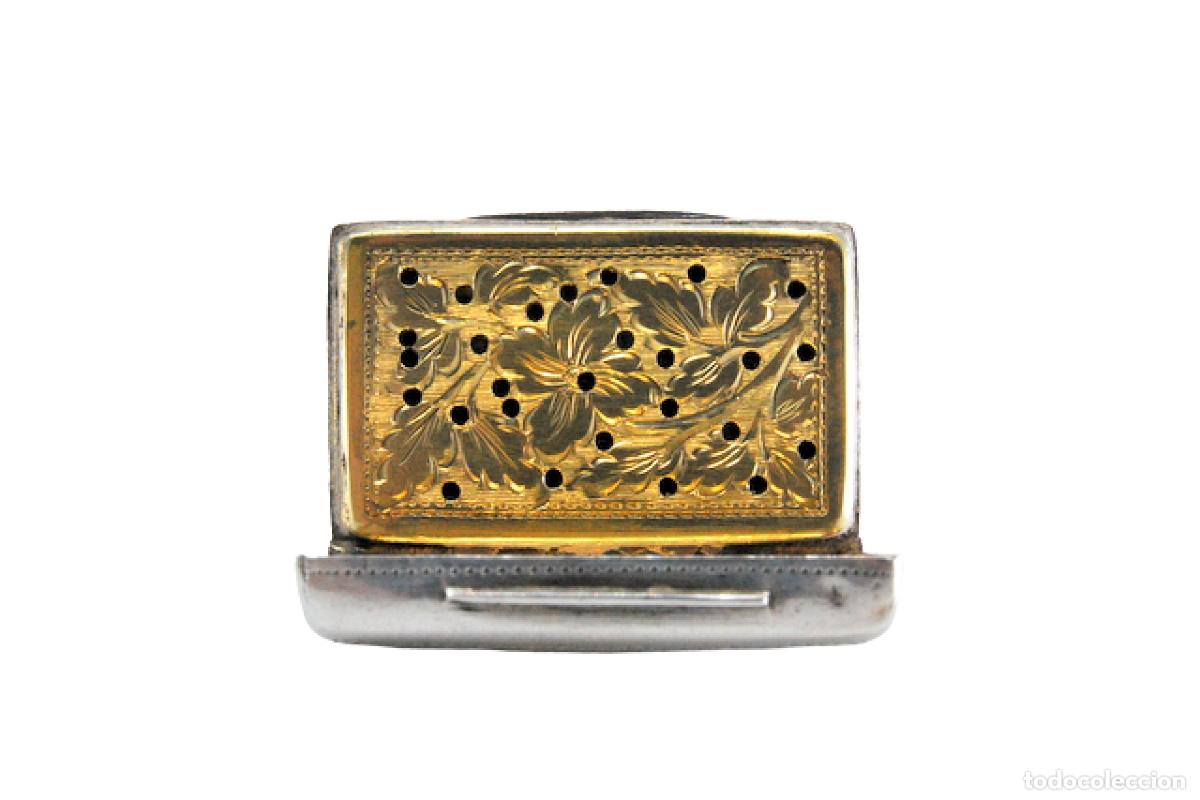 Schmuck: Caja de vinagreta de oro y plata, del reinado de Jorge IV.