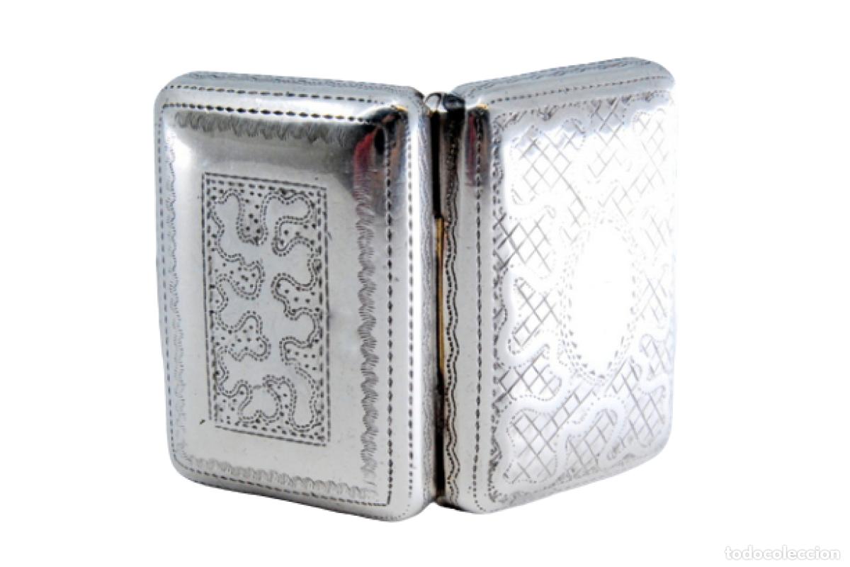 Schmuck: Caja de vinagreta de oro y plata, del reinado de Jorge IV.