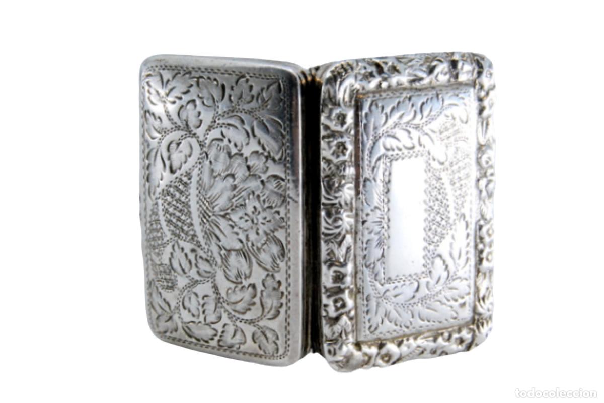Schmuck: Caja de vinagreta de oro y plata, del reinado de Jorge IV.