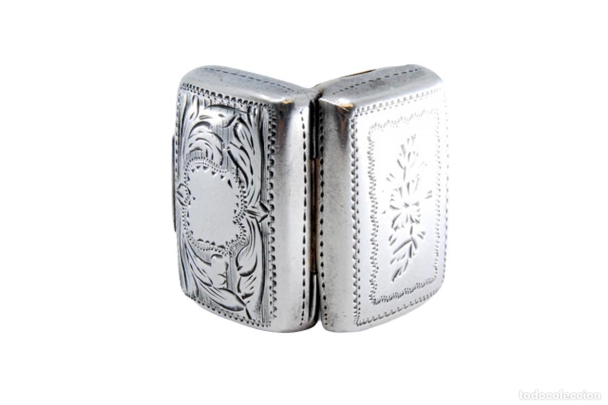 Schmuck: Caja de vinagreta de oro y plata de la &eacute;poca victoriana.
