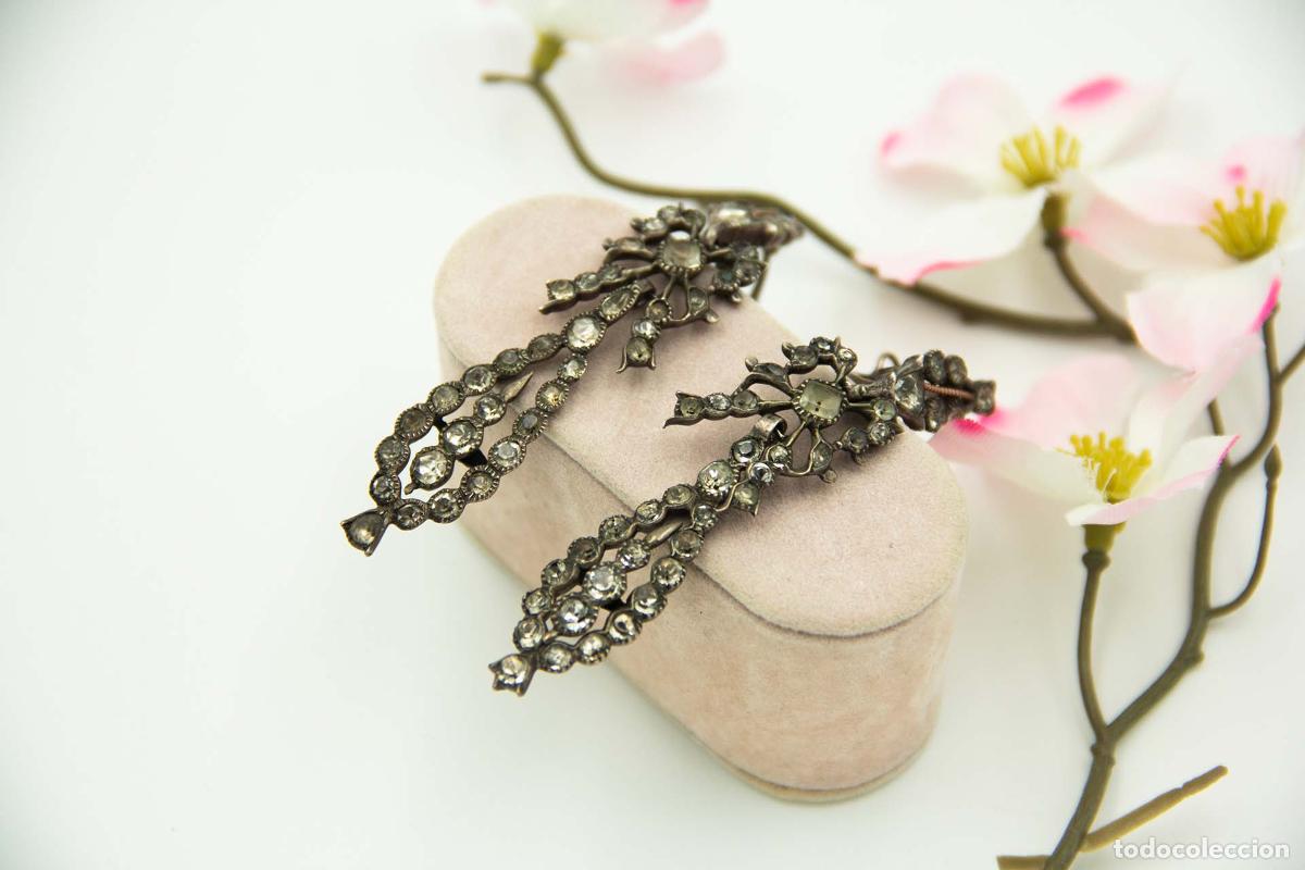 Joyeria: Pendientes de plata con charms de Minas Novas. - Foto 4