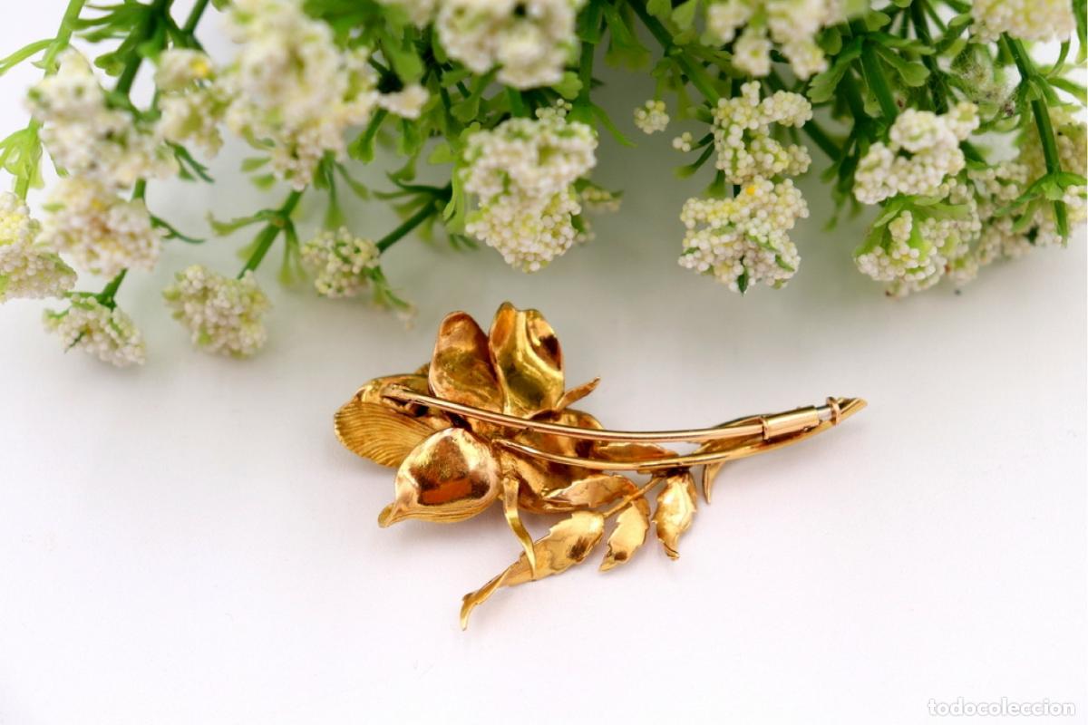 Joyeria: Broche de oro de 18 quilates - Oro rosa - Foto 3