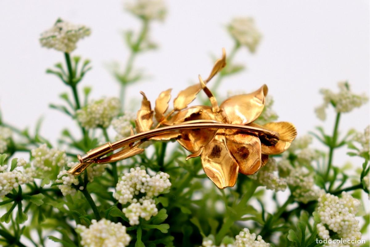 Joyeria: Broche de oro de 18 quilates - Oro rosa - Foto 4