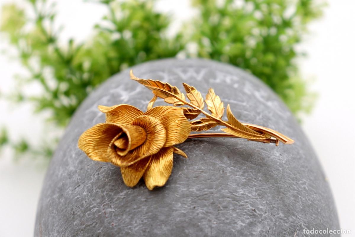 Joyeria: Broche de oro de 18 quilates - Oro rosa - Foto 5