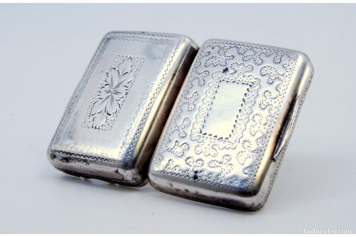 Joyeria: Caja de vinagreta de plata del reinado de Jorge V. - Foto 4