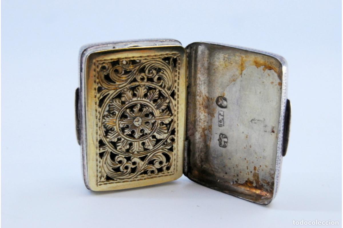 Joyeria: Caja de vinagreta de plata del reinado de Jorge V. - Foto 8