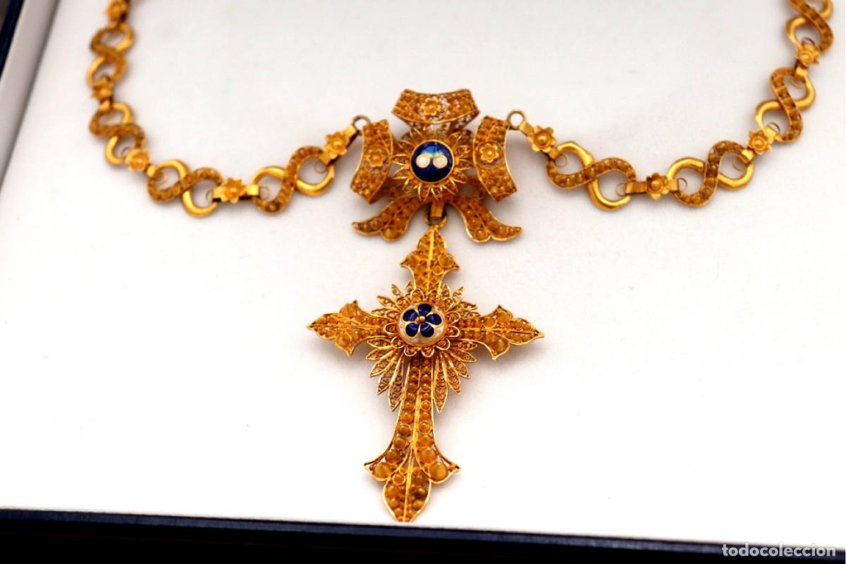 Joyeria: Collar de oro de 19,2 quilates - Foto 2