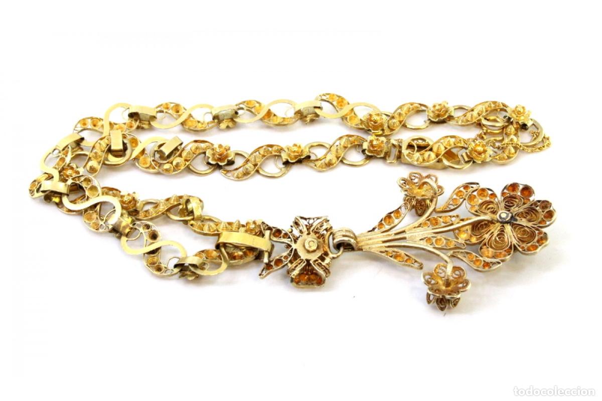 Joyeria: Collar de oro de 19,2 quilates - Foto 2