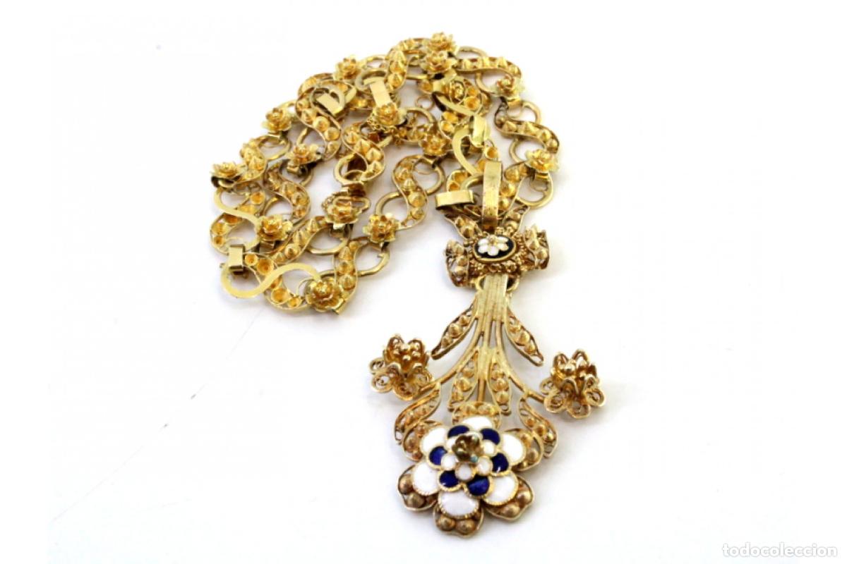 Joyeria: Collar de oro de 19,2 quilates - Foto 8