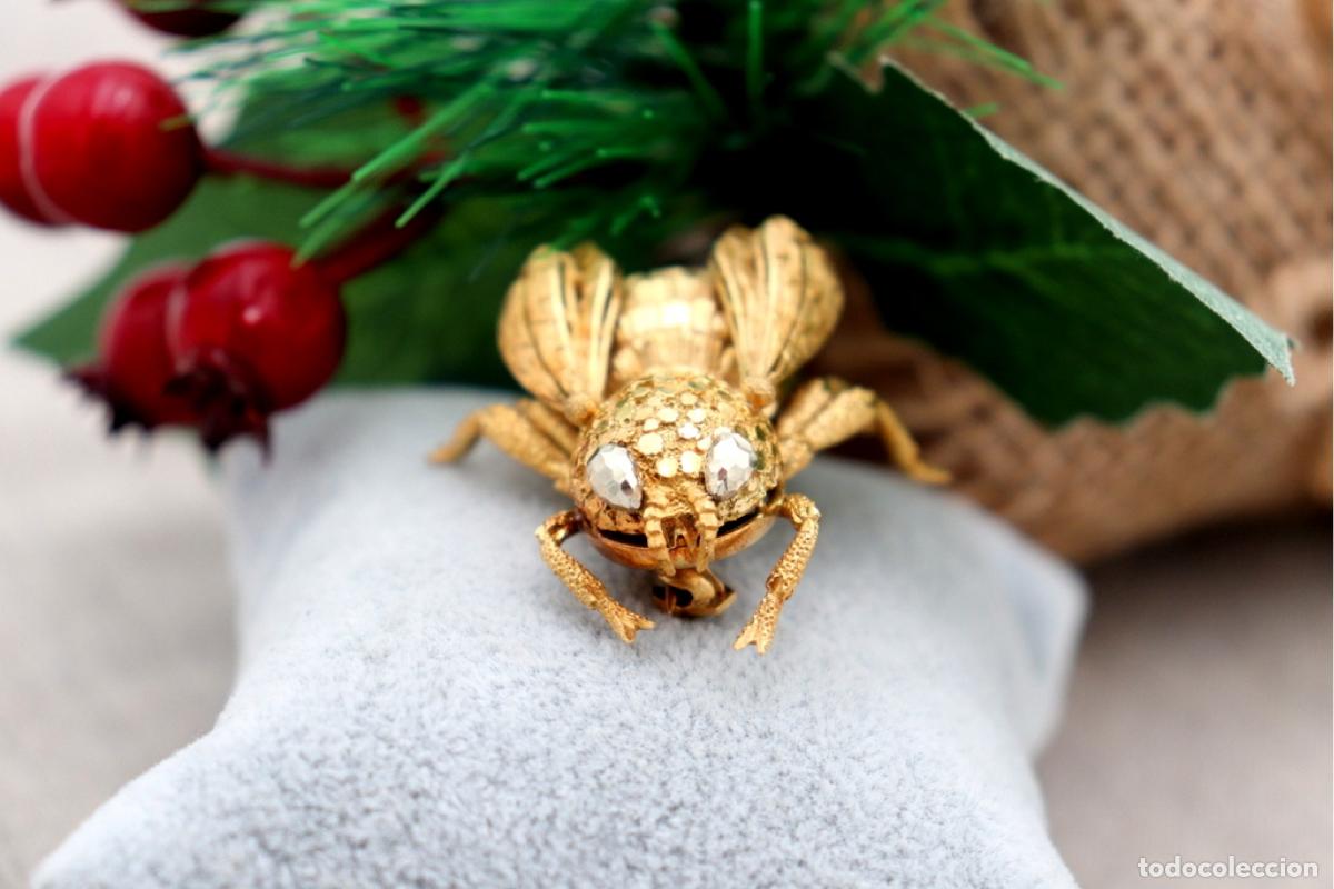 Joyeria: Broche de oro de 19,2 quilates - Abeja - Foto 3