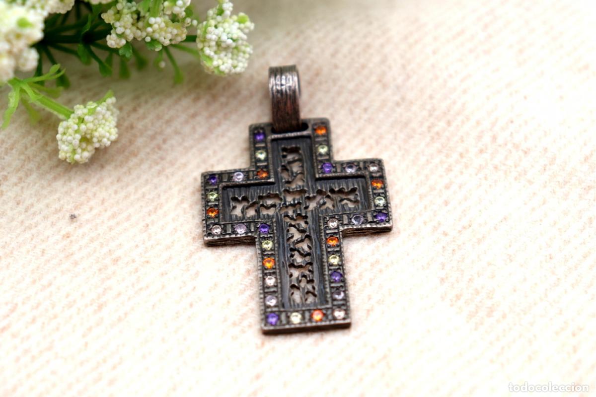 Joyeria: colgante de cruz de plata - Foto 3