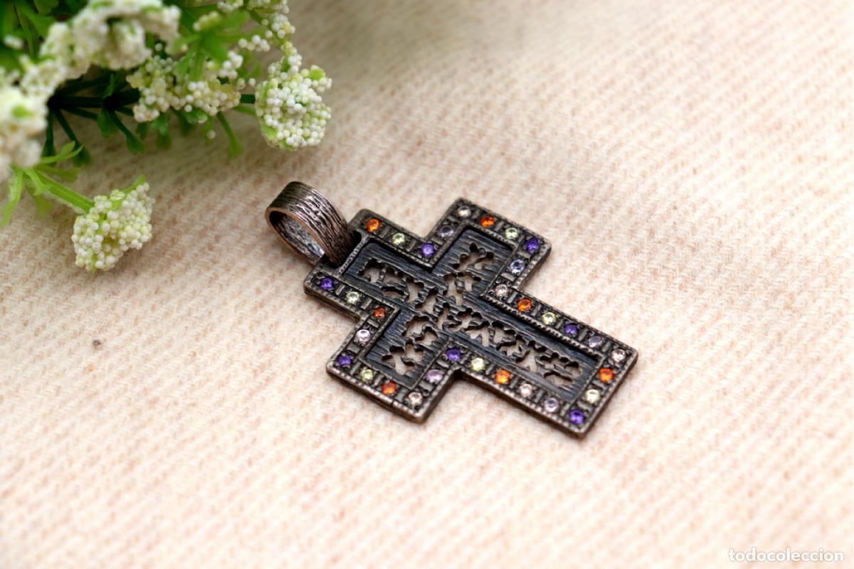 Joyeria: colgante de cruz de plata - Foto 4