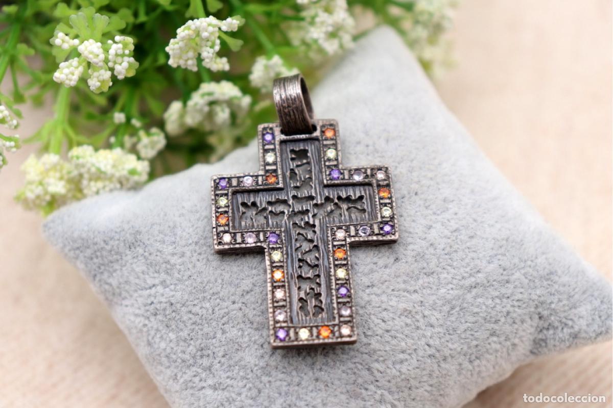 Gioielleria: colgante de cruz de plata
