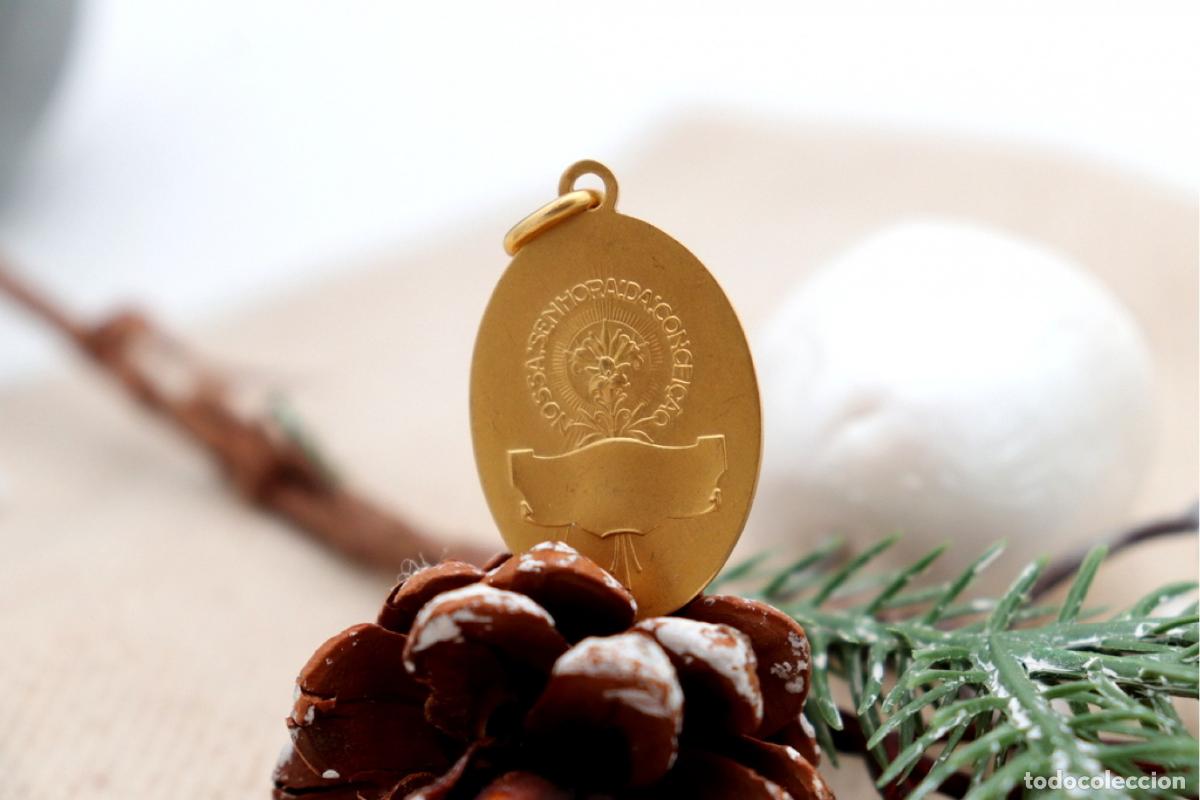 Joaillerie: Colgante de Oro 19,2K - Nuestra Se&ntilde;ora de la Inmaculada Concepci&oacute;n