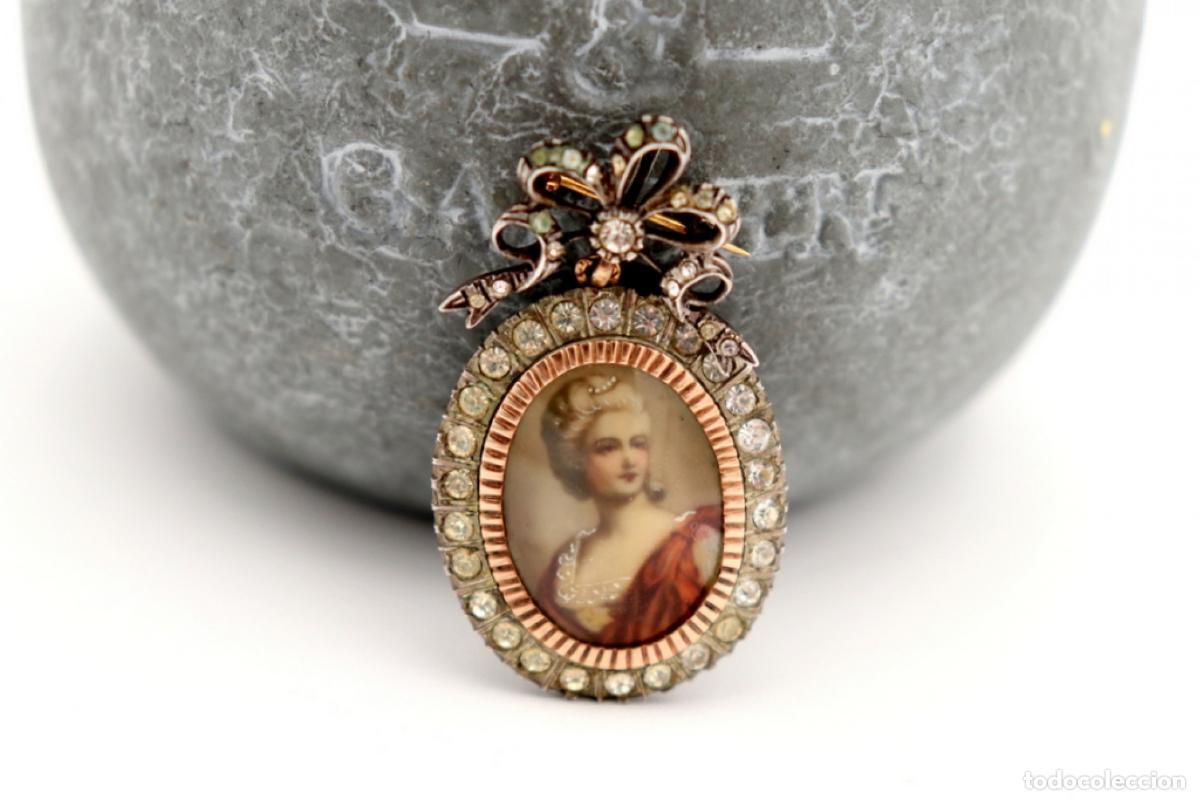 Joyeria: Broche en oro y plata de 19,2K - Lazo - Foto 3