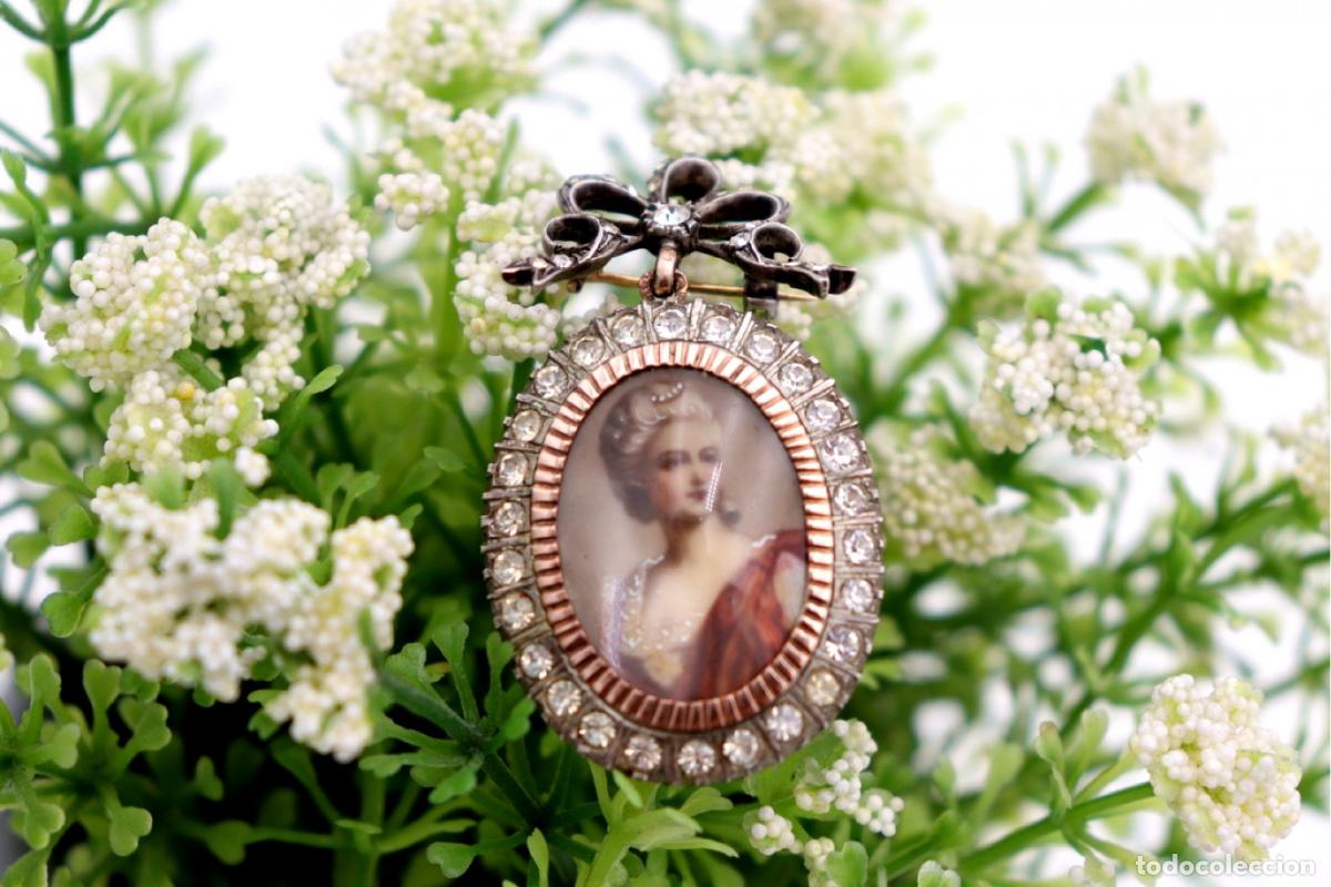 Joyeria: Broche en oro y plata de 19,2K - Lazo - Foto 1