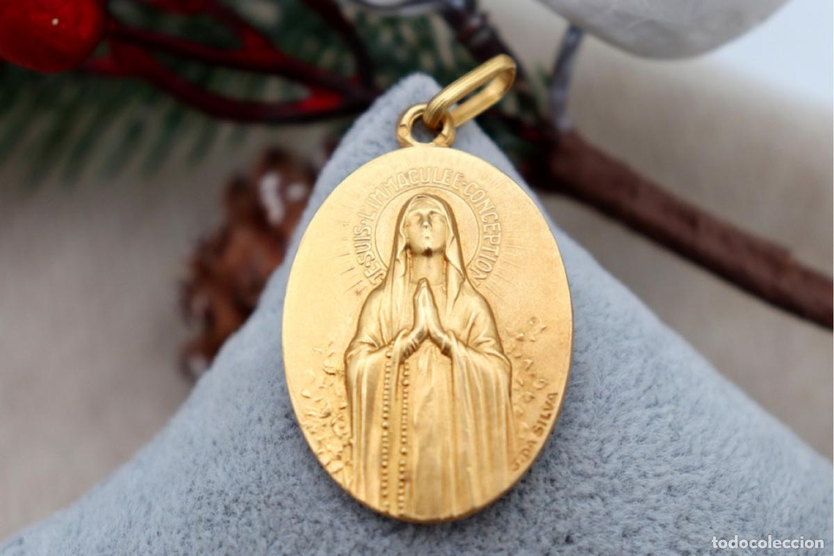 Joaillerie: Colgante de Oro 19,2K - Nuestra Se&ntilde;ora de la Inmaculada Concepci&oacute;n