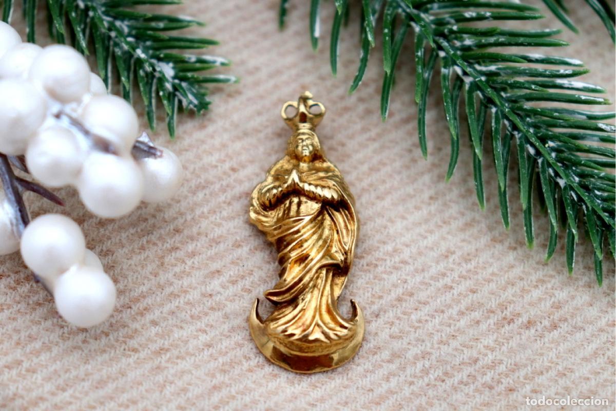 Jewelry: Colgante de Oro 19,2K - Nuestra Se&ntilde;ora de la Inmaculada Concepci&oacute;n