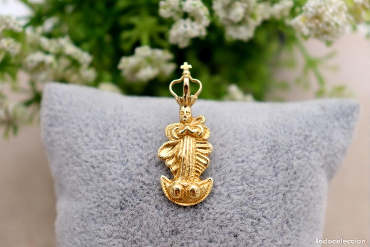 Jewelry: Colgante de Oro 19,2K - Nuestra Se&ntilde;ora de la Inmaculada Concepci&oacute;n