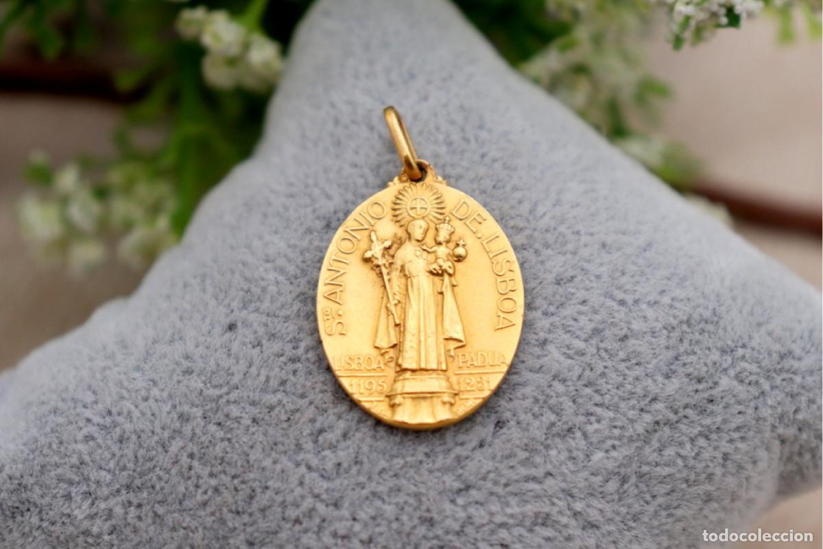 Joaillerie: Colgante de oro de 19,2 quilates - San Antonio de Lisboa
