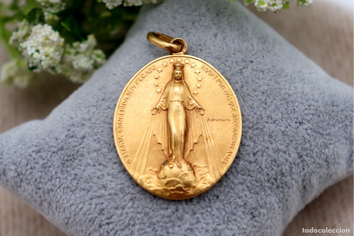Jewelry: Colgante de oro de 19,2 quilates - Virgen Mar&iacute;a