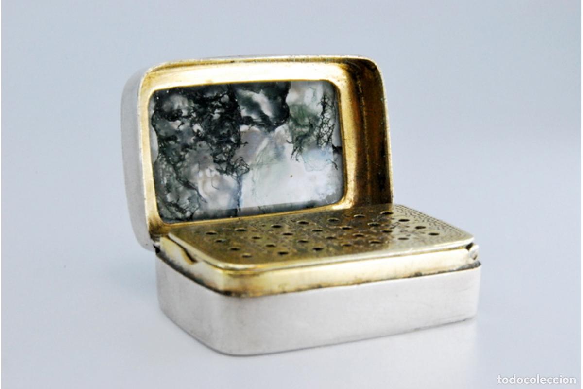 Joyeria: Caja de vinagretas, en oro y plata. - Foto 5