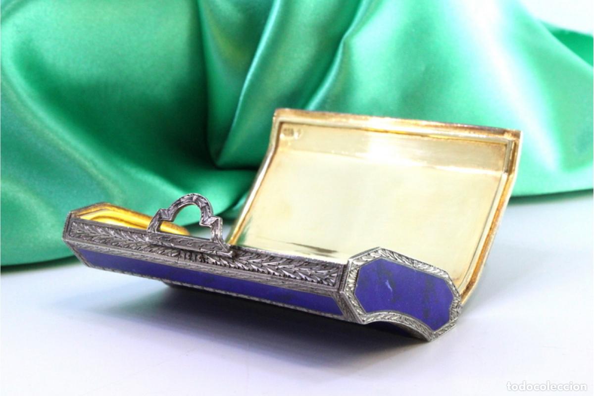 Joyeria: Caja de belleza, en plata y oro. - Foto 2