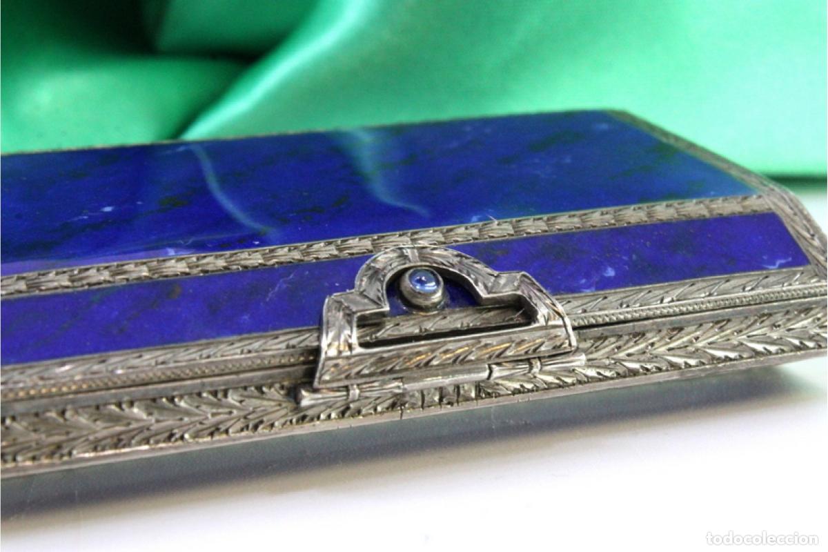 Joyeria: Caja de belleza, en plata y oro. - Foto 5