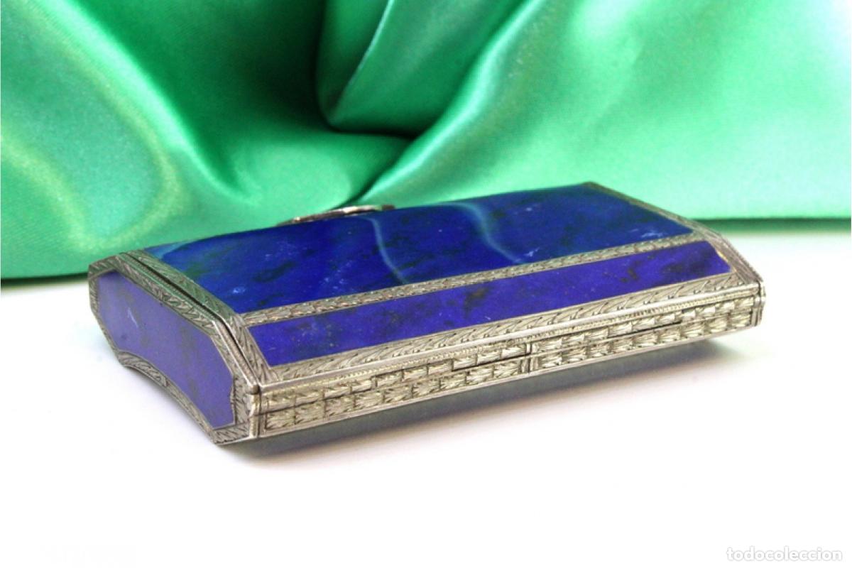 Joyeria: Caja de belleza, en plata y oro. - Foto 6