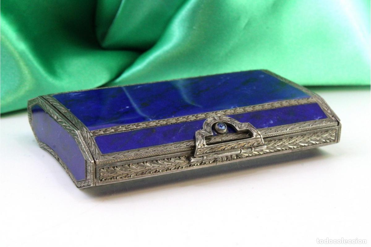 Joyeria: Caja de belleza, en plata y oro. - Foto 1