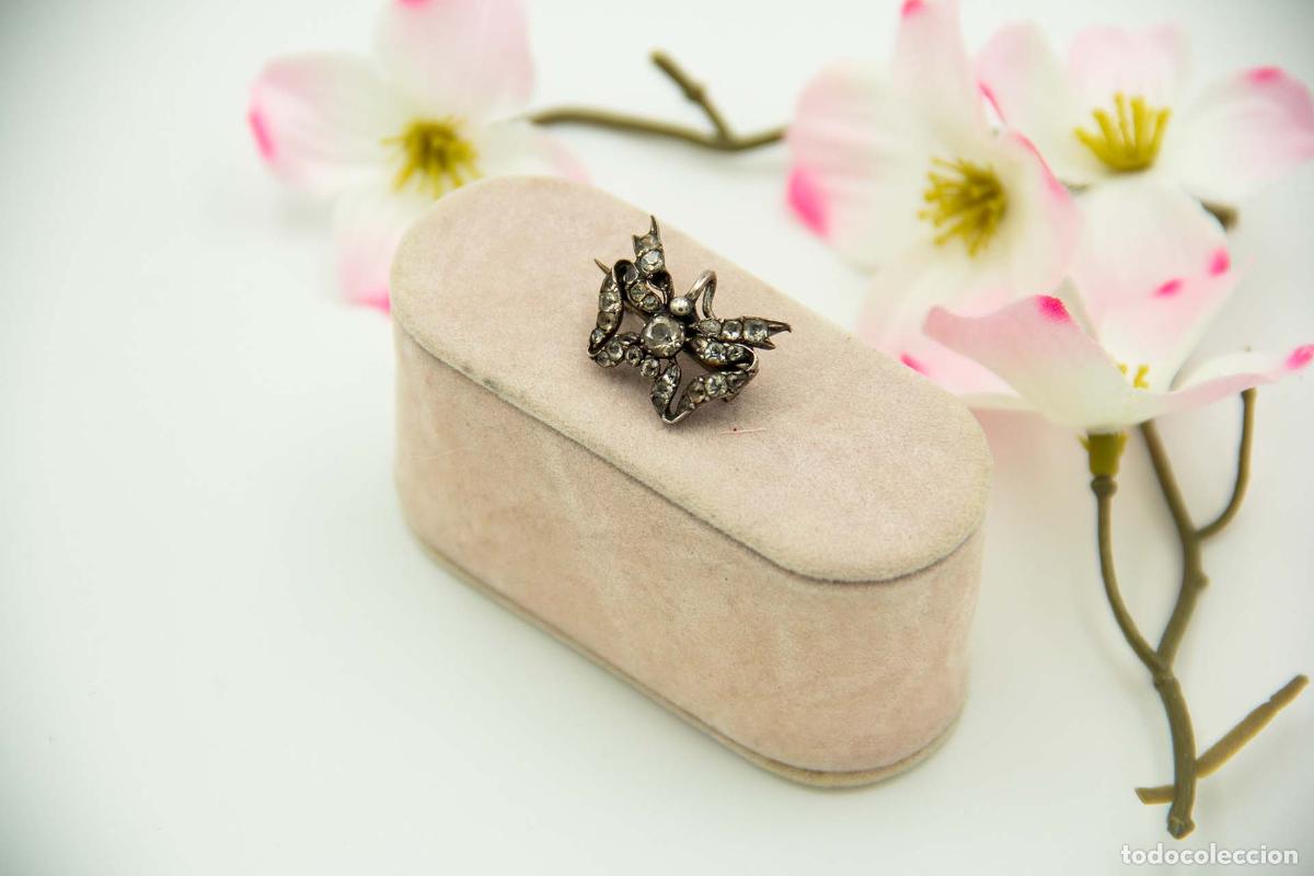 Joyeria: Broche de plata con cristales de cuarzo. - Foto 2