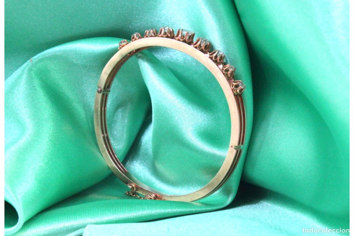 Joyeria: Pulsera de oro de 19,2 quilates con diamantes - Foto 7