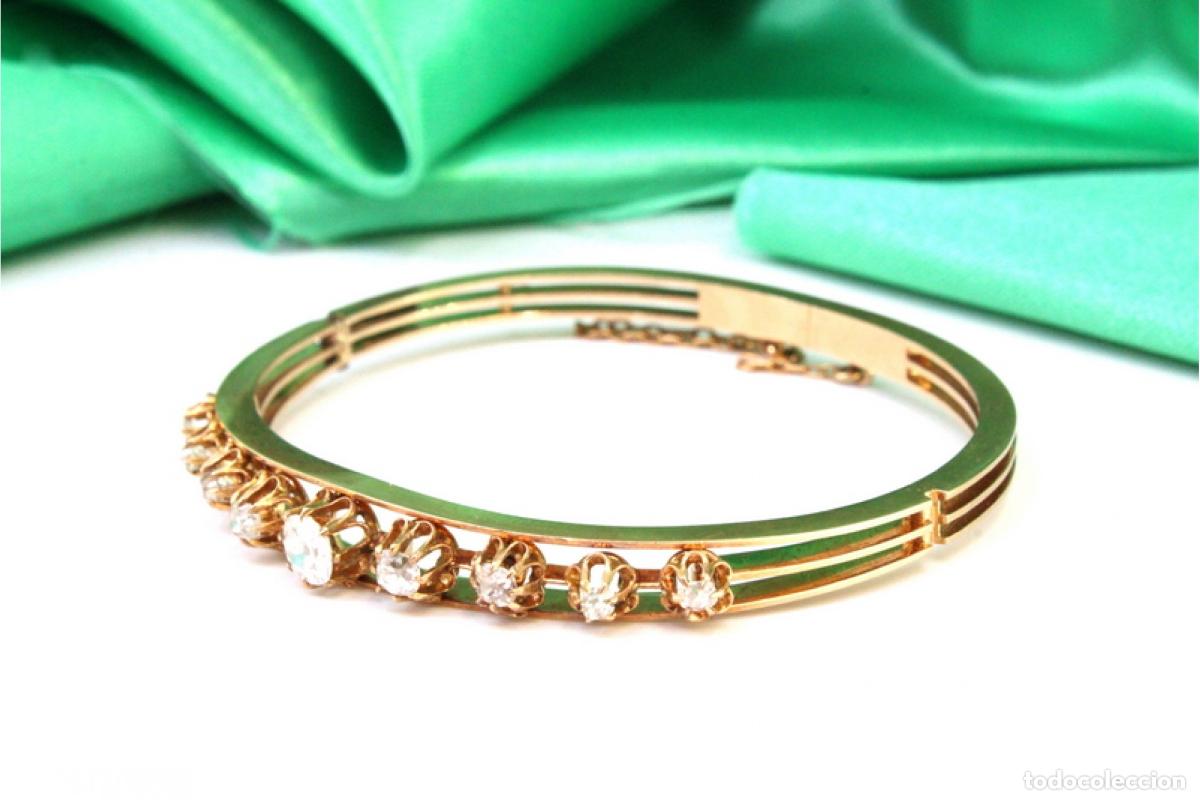 Joyeria: Pulsera de oro de 19,2 quilates con diamantes - Foto 8