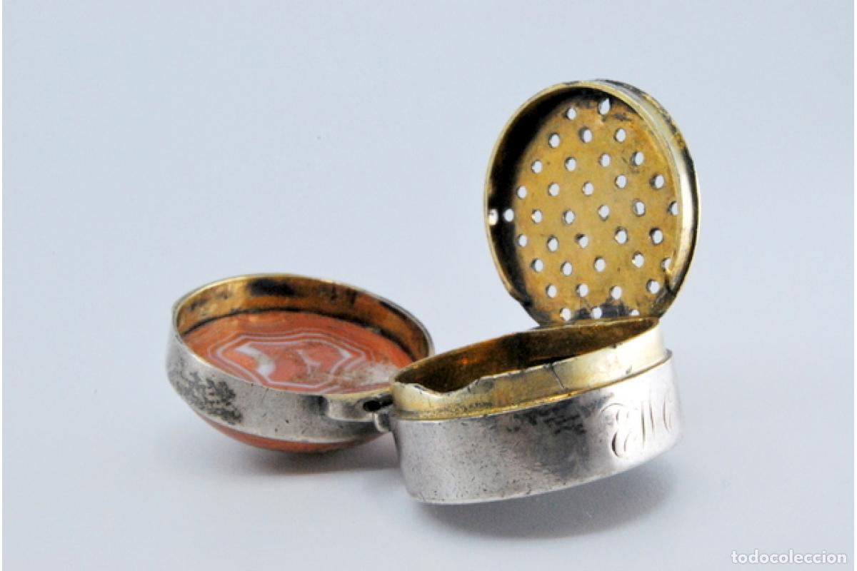 Joyeria: Caja de vinagretas, en oro y plata. - Foto 3