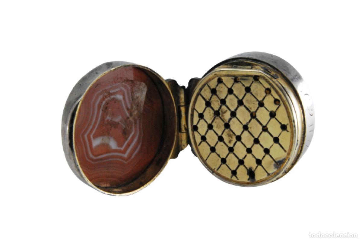 Joyeria: Caja de vinagretas, en oro y plata. - Foto 1