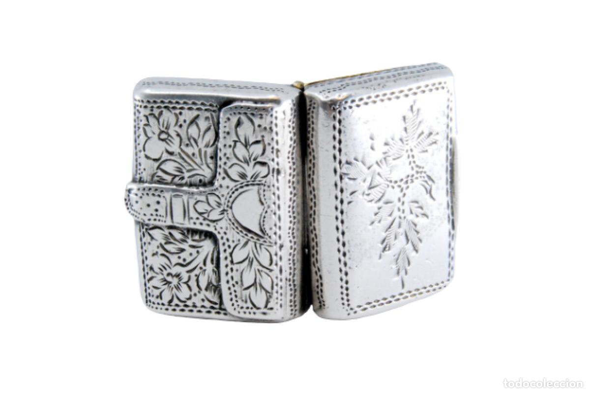 Schmuck: Caja de vinagreta de oro y plata, del reinado de Jorge IV.