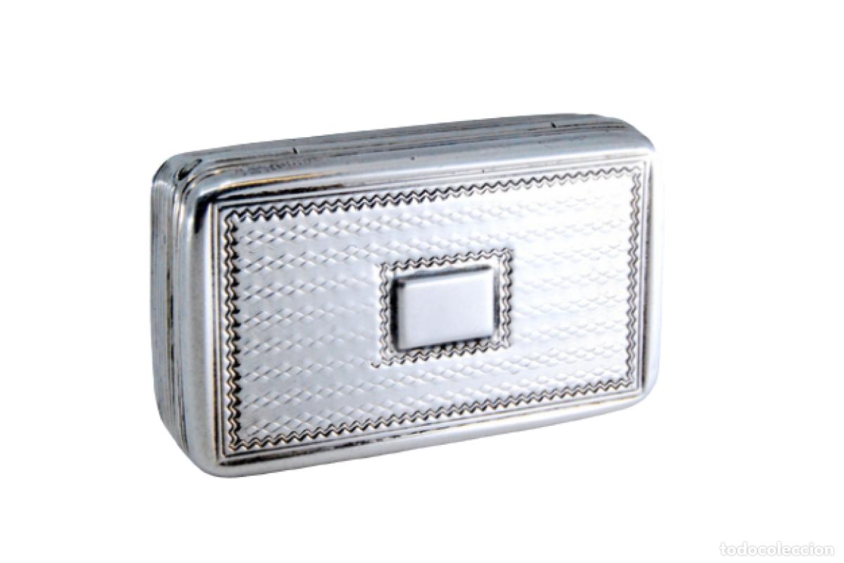 Schmuck: Caja de vinagreta de oro y plata del reinado de Guillermo IV.