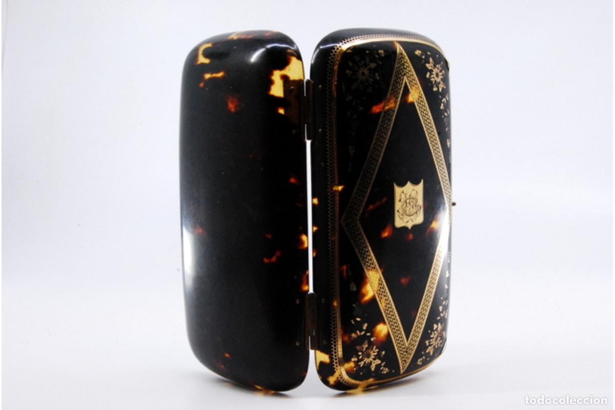 Joyeria: Estuche para gafas, en oro de 18 quilates. - Foto 3