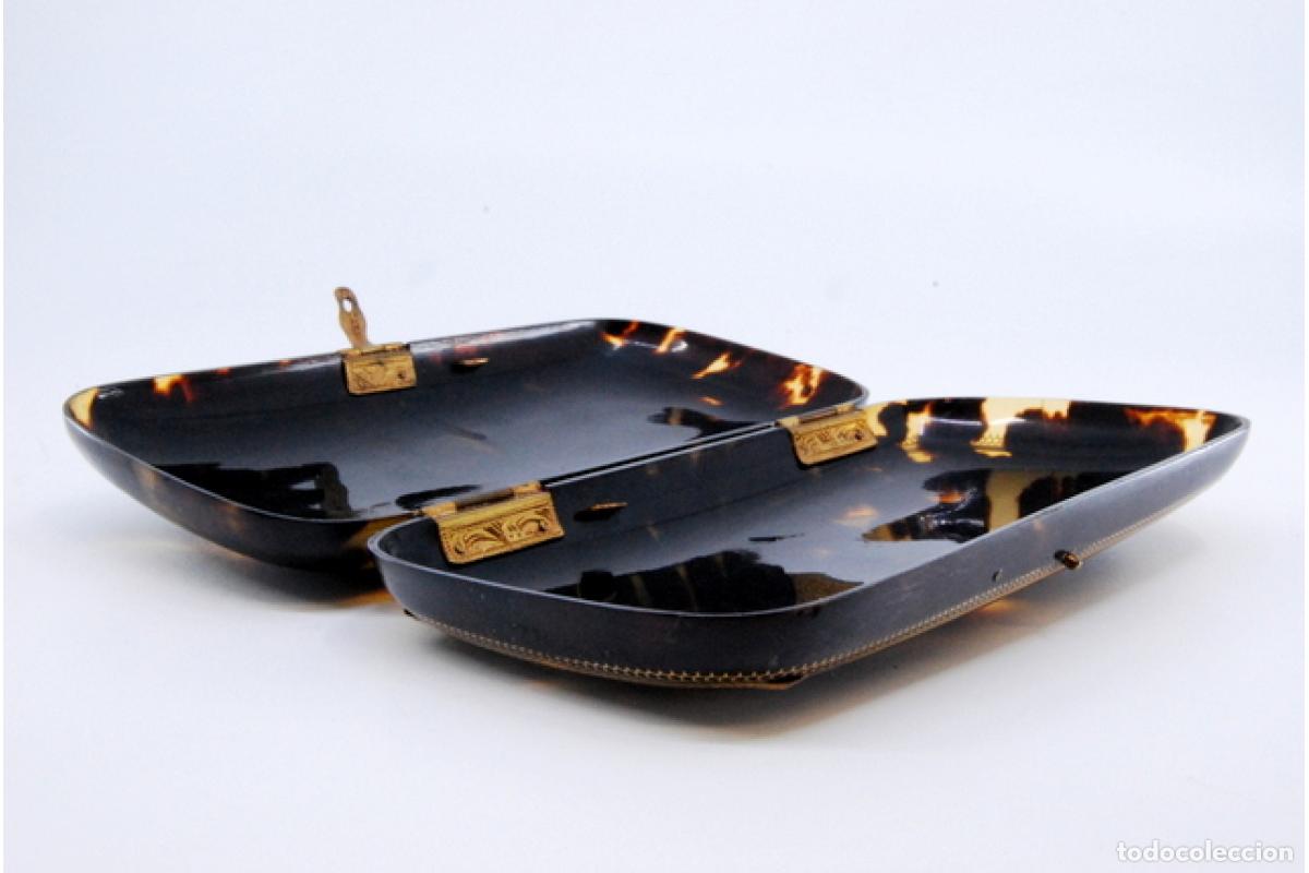 Joyeria: Estuche para gafas, en oro de 18 quilates. - Foto 4
