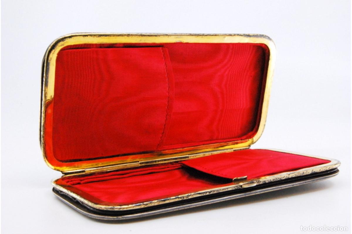 Joyeria: Caja de puros en oro de 18 quilates y plata. - Foto 3