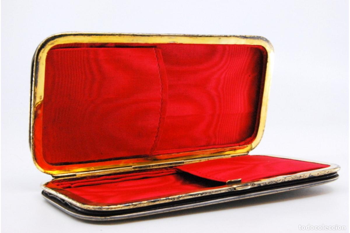 Joyeria: Caja de puros en oro de 18 quilates y plata. - Foto 8