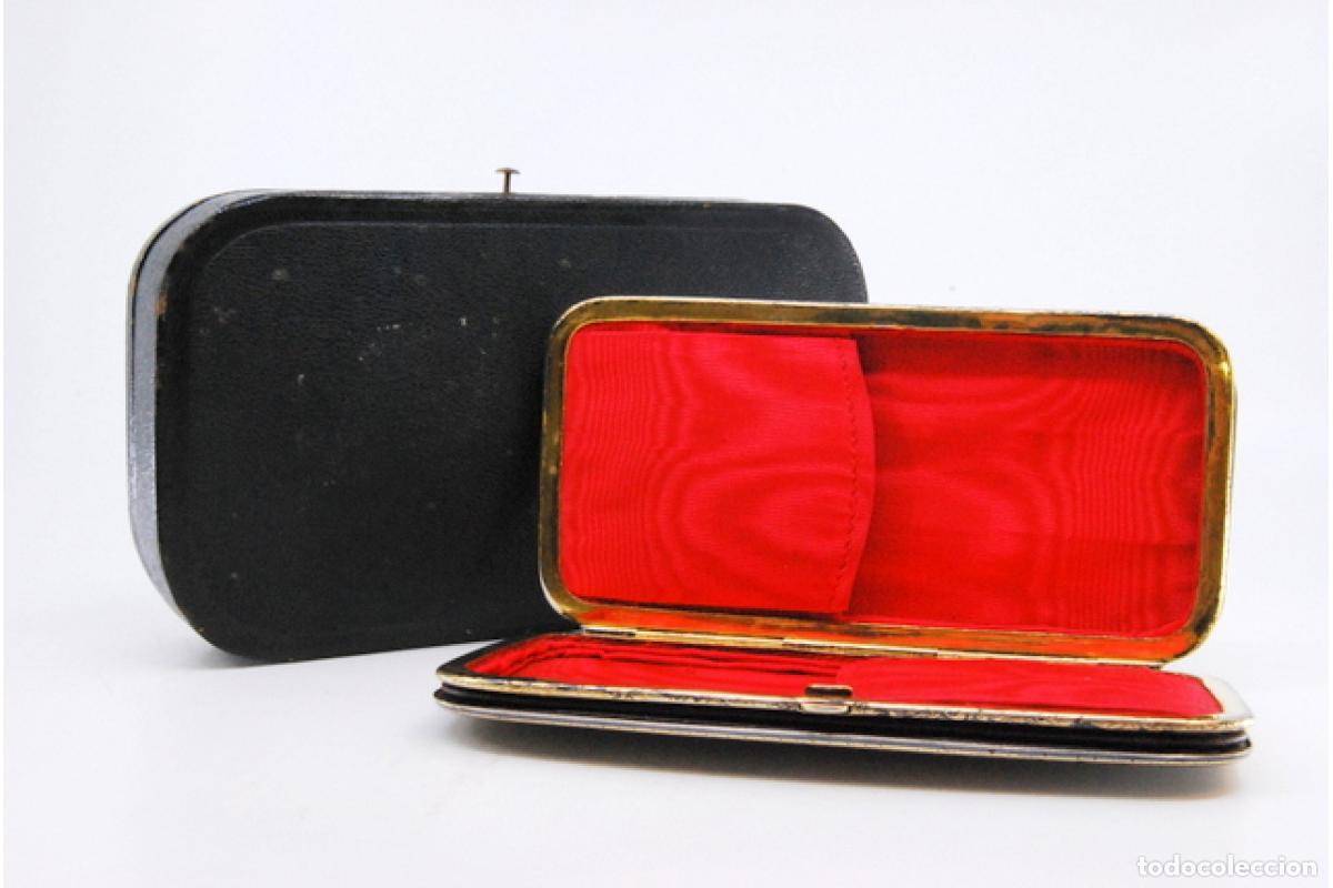 Joyeria: Caja de puros en oro de 18 quilates y plata. - Foto 9