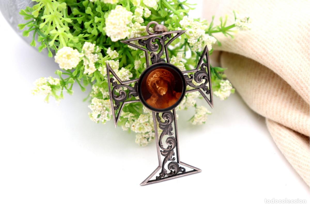 Joyeria: Colgante de crucifijo de plata - Foto 2