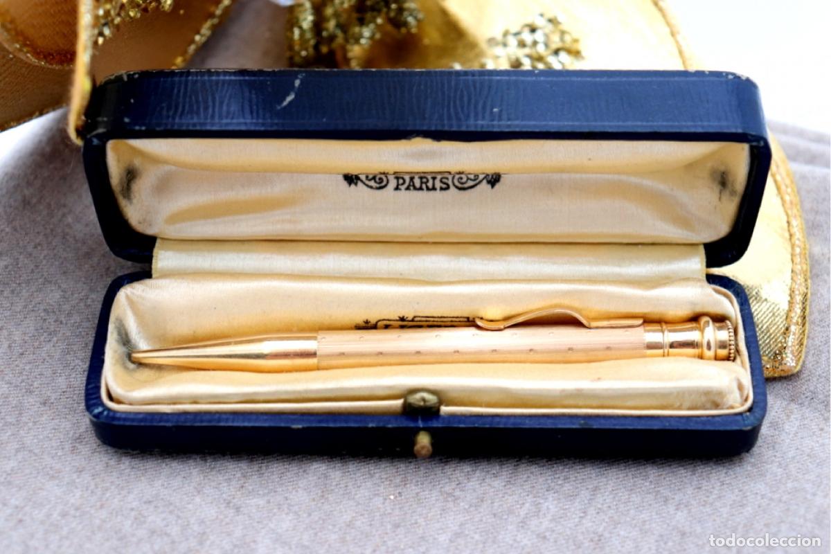 Joyeria: L&aacute;piz mec&aacute;nico de oro de 18 quilates - Foto 3