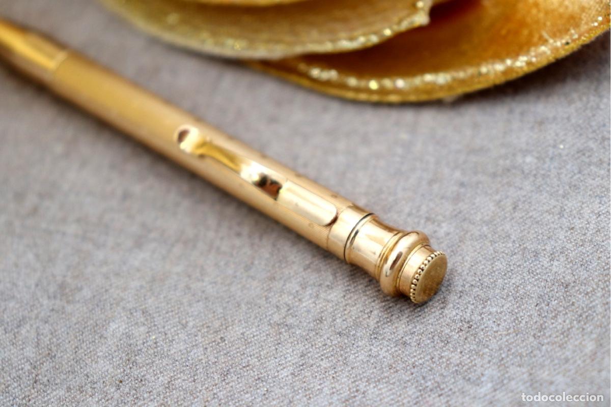 Joyeria: L&aacute;piz mec&aacute;nico de oro de 18 quilates - Foto 8