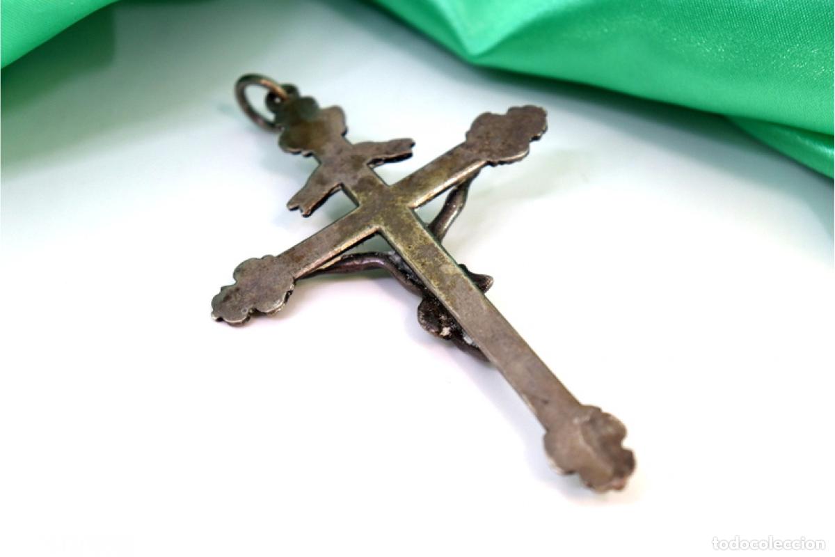 Joyeria: Colgante de crucifijo de plata - Foto 4