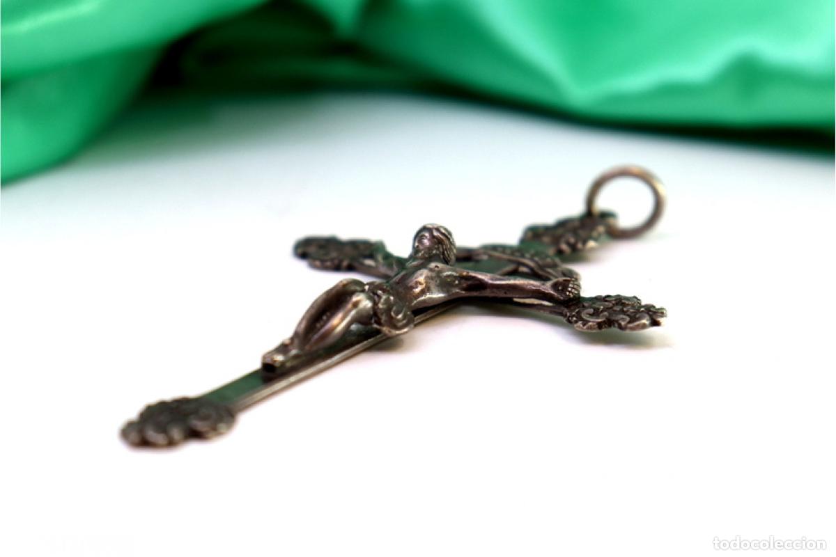 Joyeria: Colgante de crucifijo de plata - Foto 6