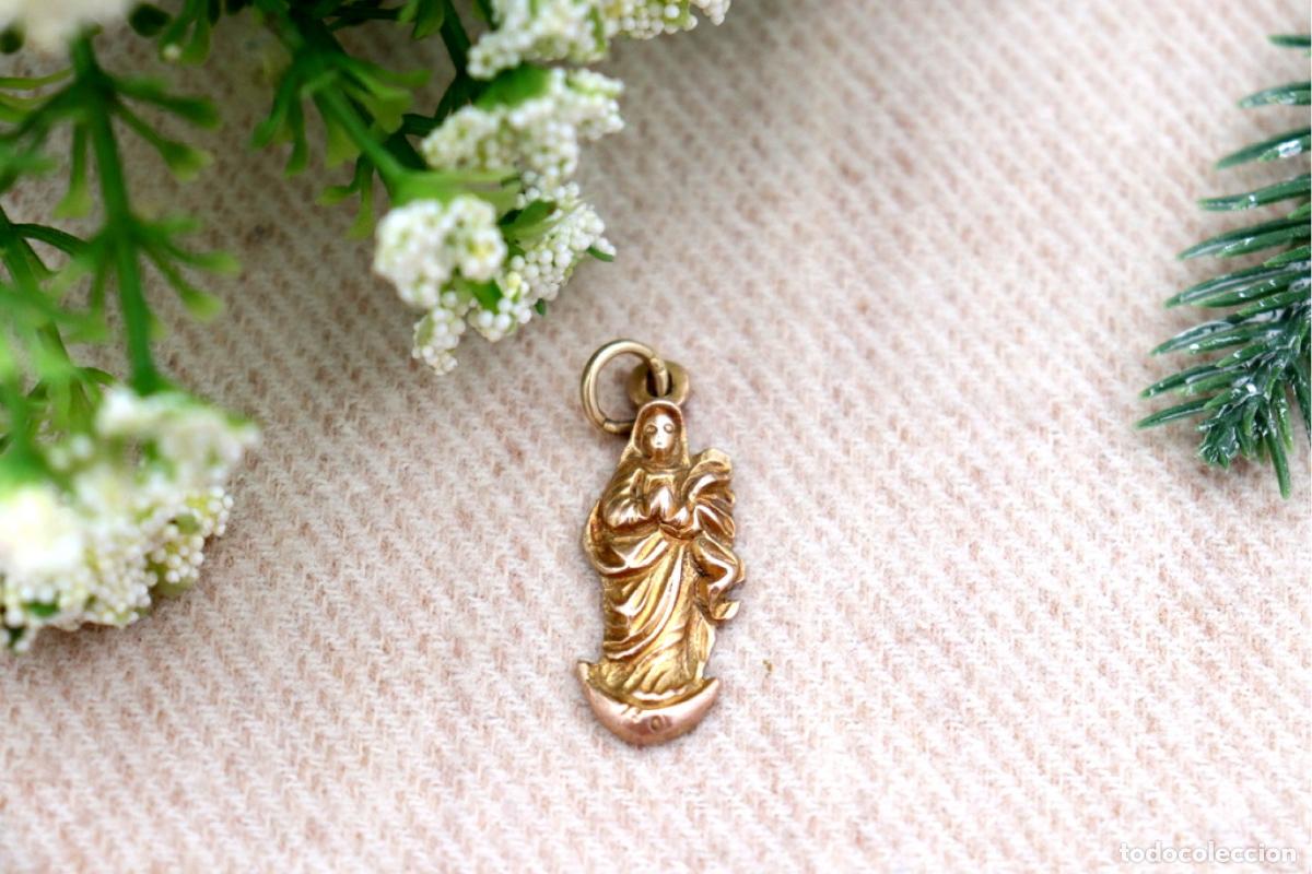 Joyeria: Colgante de Oro - Nuestra Se&ntilde;ora de la Inmaculada Concepci&oacute;n - Foto 3